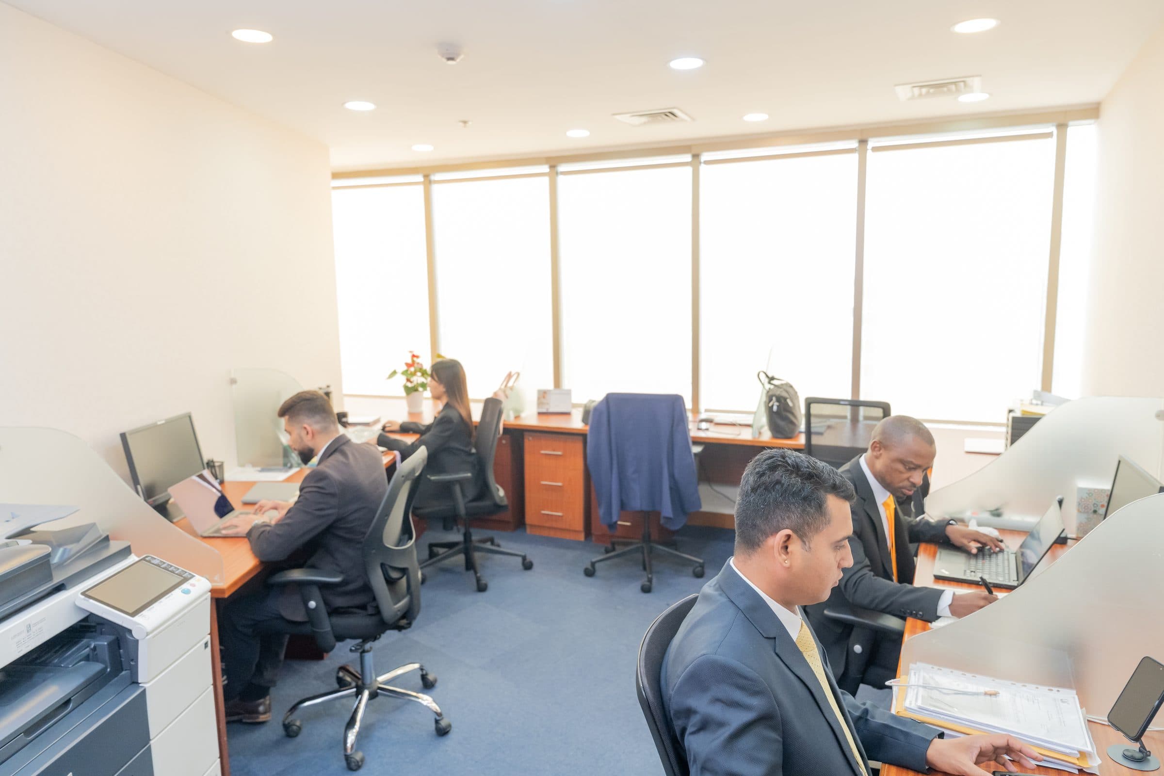 The Alliance CA team at work in the firm's Deira office